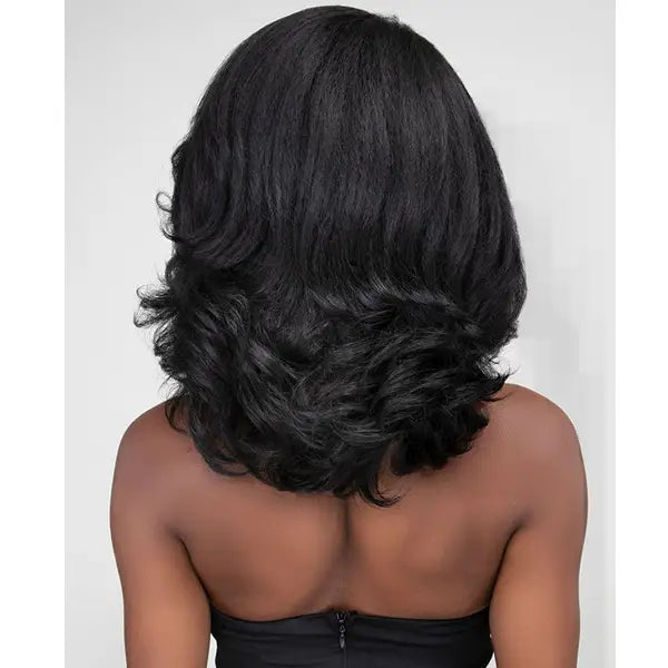 Perruque Blowout Lace Wig Tulle transparente Natural Me DEEDRA de dos - Janet Collection