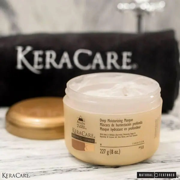 KeraCare Natural Textures Deep Moisturizing Masque pour hydrater les cheveux en profondeur