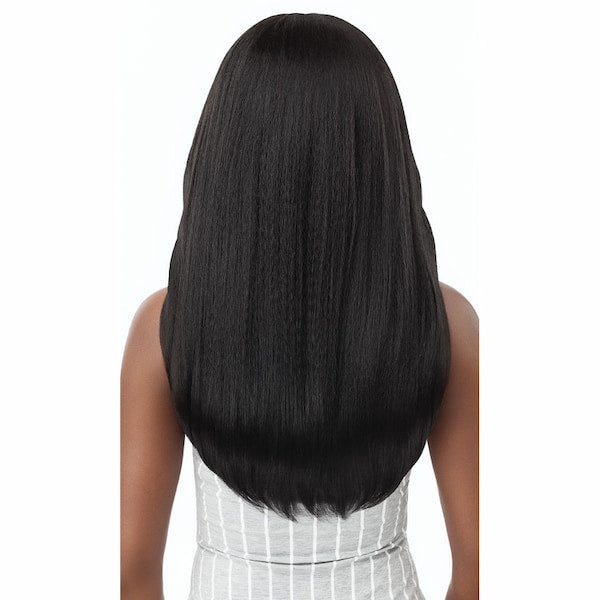 Perruque U-Part Longue Lisse Outré DOMINICAN BLOWOUT de dos
