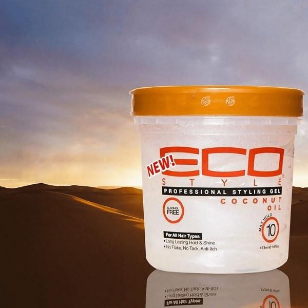 Gel Ecostyler Coconut Oil Styling Gel 473ml - Gel coiffant - diouda