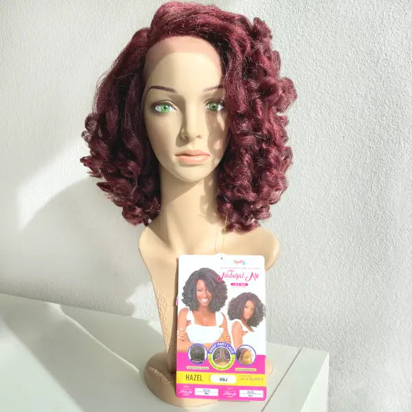 Perruque Lace Wig Natural Me HAZEL - Janet Collection en teinte bordeaux 99J