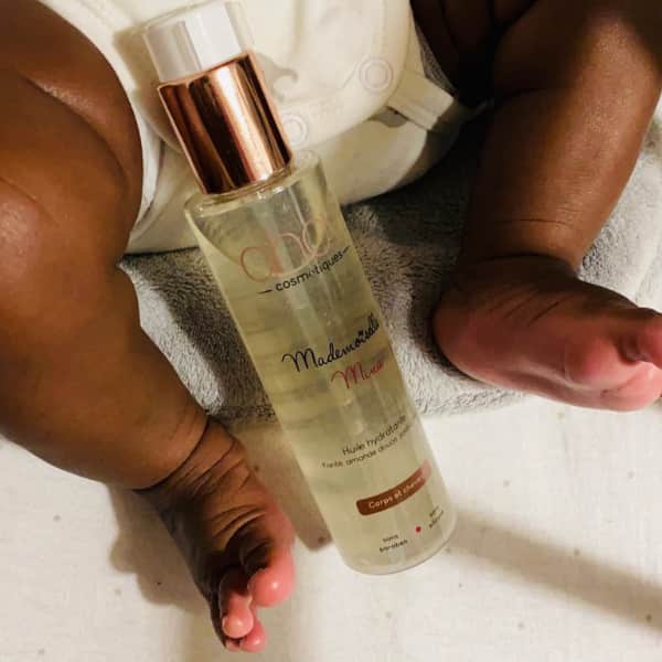 Huile Hydratante Corps et Cheveux - Mademoiselle Mina Ahovi Cosmétiques