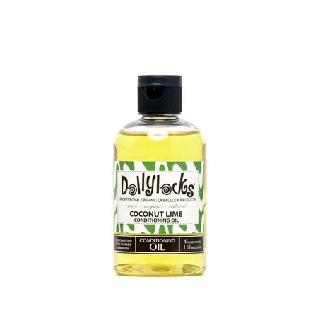 Huile pour entretenir locks et dreadlocks Noix de Coco Citron Vert - Dollylocks Flacon 118ml