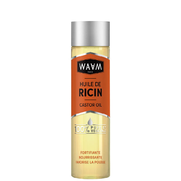 waam cosmetics huile de ricin fortifiante, nourrissante, favorise la pousse cheveux et ongles