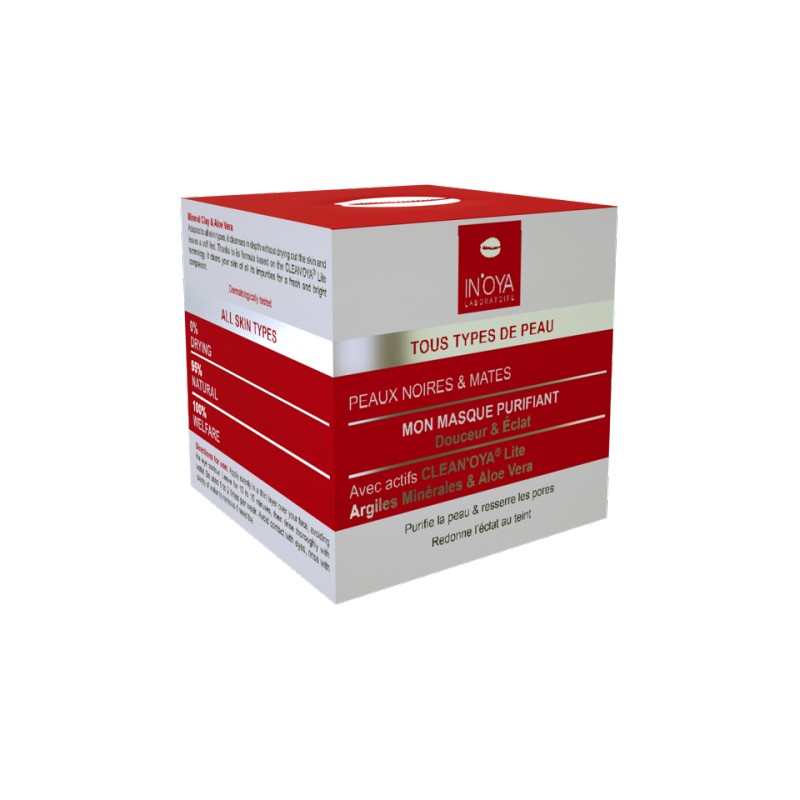 IN'OYA Mon Masque Purifiant « Douceur & Éclat » CLEAN’OYA® LITE