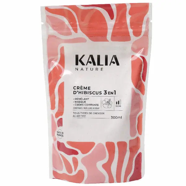 Crème d'hibiscus soin cheveux 3 en 1 Kalia Nature Recharge 300 ml