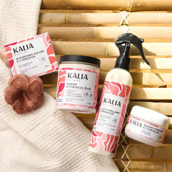 Kalia Nature Rituel Hibiscus 4 soins capillaires pour toute la famille