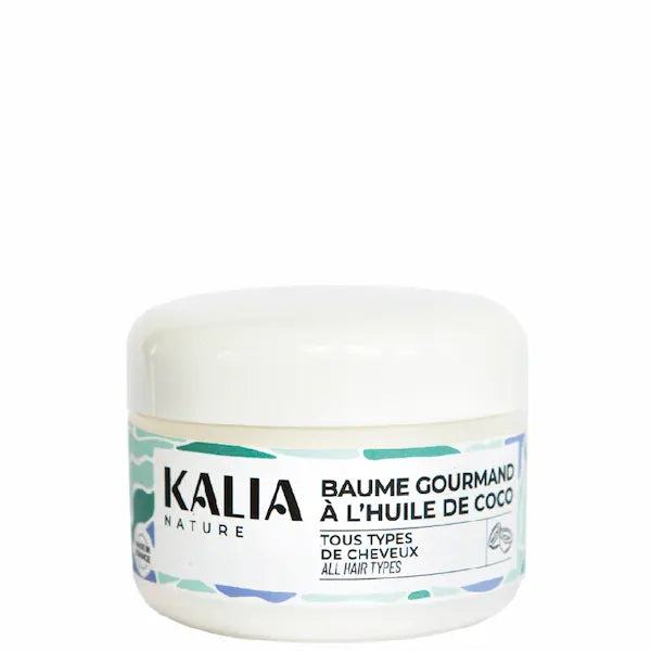 Kalia Nature Baume gourmand à l'huile de Coco pour cheveux secs et fragilisés