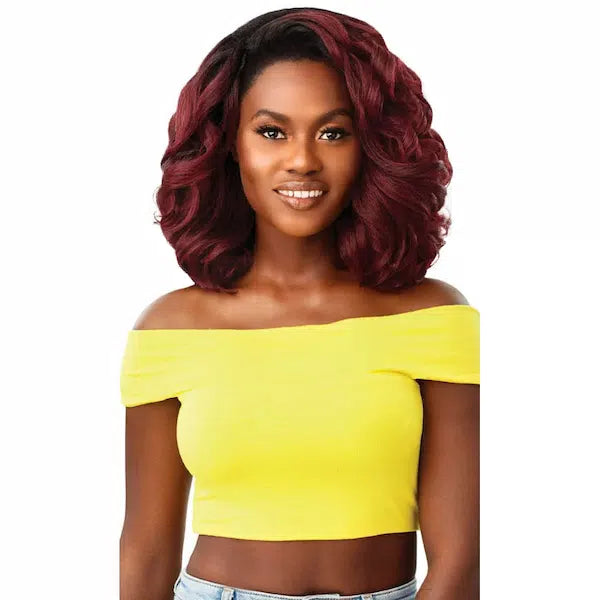 Perruque Ondulée Converti Cap Outré teinte DR Red Velvet Lady Lioness