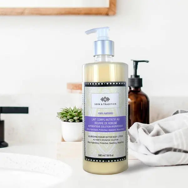 Lait Corps Nutritif au beurre de Kokum 500ml - Soin & Tradition