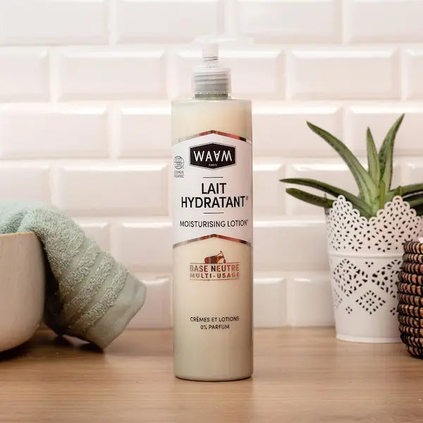 Base Lait Hydratant Visage Corps Cheveux waam cosmetics