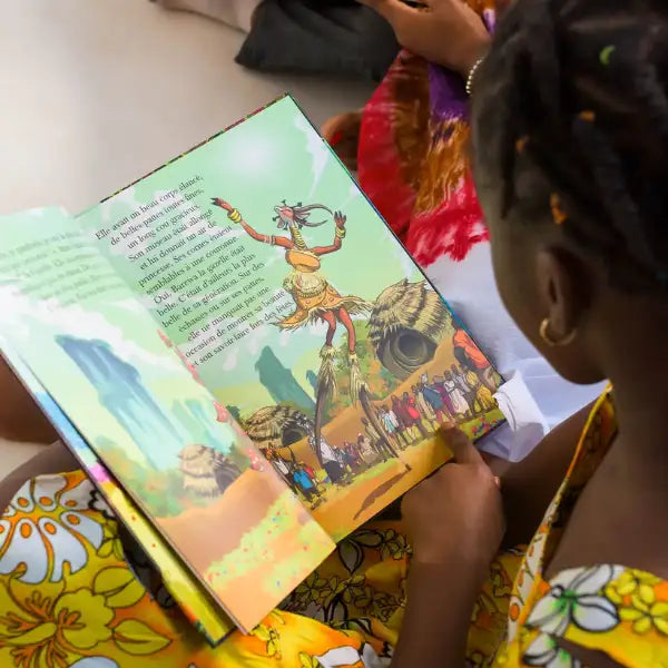 Livre sonore pour enfant Barewa la gazelle et le talon enchanté de la collection Vijana