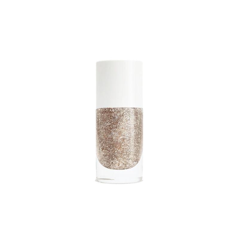 LUCIA-Paillette Or Blanc Vernis - Nailmatic Pure