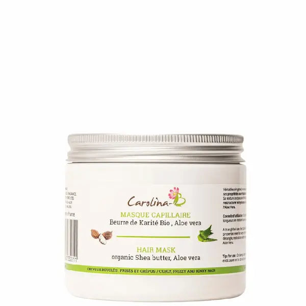 Masque Capillaire protéiné Karité & Aloe Vera - Carolina B