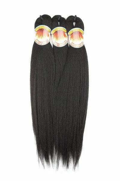 Mèches BRAID 32" 3X pré étirées X-PRESSION Outré Lil Looks Noir Naturel (2)