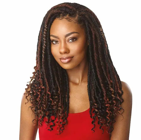 rajout fausse locks Mèches X-PRESSION STRAIGHT Outré BAHAMA LOCS 14 pouces