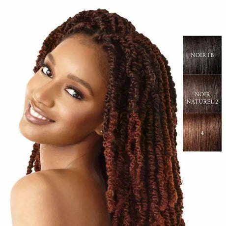 Mèches Outre X-pression Twisted Up WAVY BOMB TWIST 12 pouces pour Crochet