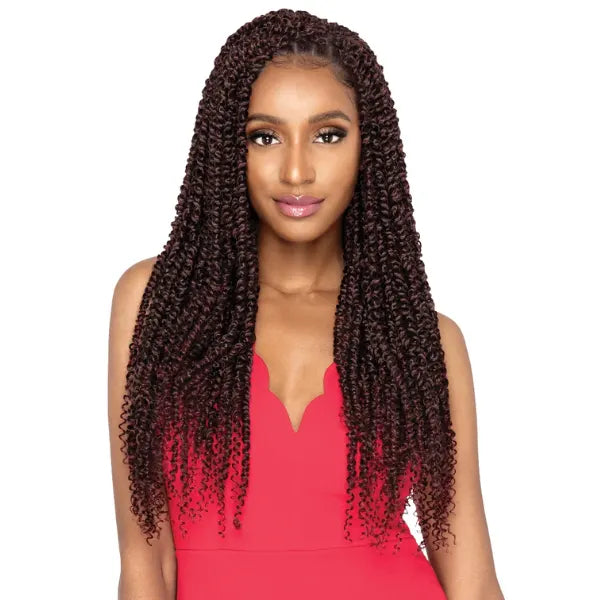 Mèches Braid Bouclées Twisted Up Passion Bohemian Feed Twist 22 Pouces X-Pression Outré