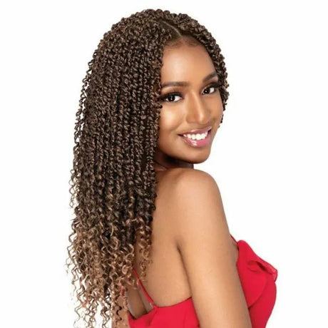 Mèches X-Pression Twisted Up Passion Waterwave Feed Twist 18 Pouces Outré en 2T1B27