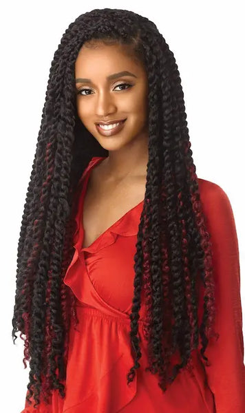 Mèches X-PRESSION PASSION BOHEMIAN CURL TWISTED UP Crochet Braids Outre 