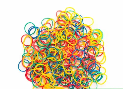 500 mini élastiques qui n'abiment pas les cheveux pour toutes vos coiffures.