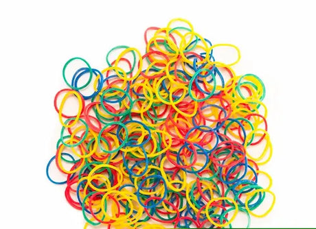 500 mini élastiques qui n'abiment pas les cheveux pour toutes vos coiffures.