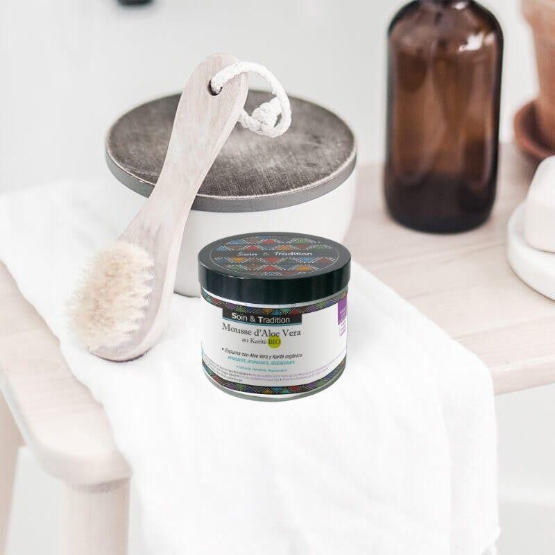 Mousse d'Aloe Vera au Karité Bio - Soin & Tradition