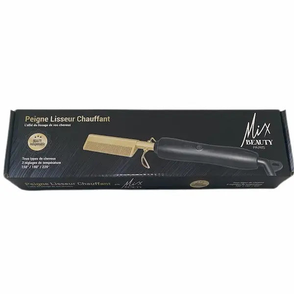 Peigne chauffant lissant Électrique 3 Température