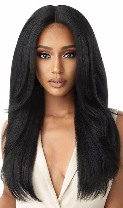 Perruque LACE FRONT WIG Blowout Outré Neesha 203 en noir 1B