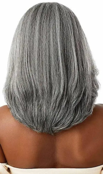 Perruque Lace front wig yaki grise - Outré Neesha 201 