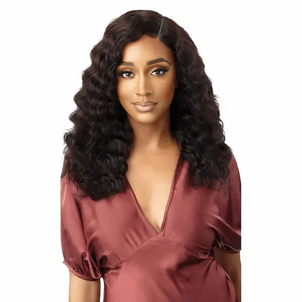 perruque naturelle Loose Deep lace front invisible Ultra HD 20 Pouces Cheveux 100% vierges grade 9+ - Outré