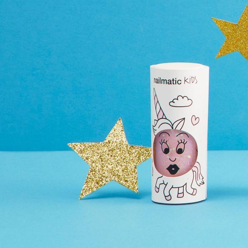 POLLY ROSE PAILLETE - Vernis Enfant - Nailmatic
