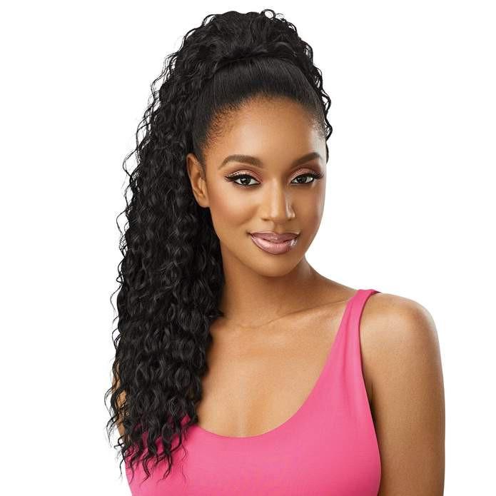 Pony Deep Curl Postiche Pretty Quick W&W 24 pouces Outré