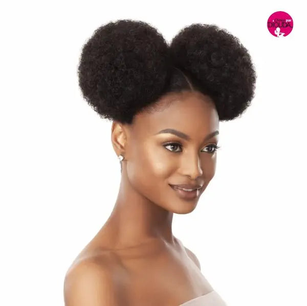 2 Postiches Outré Quick Pony AFRO PUFF DUO LARGE