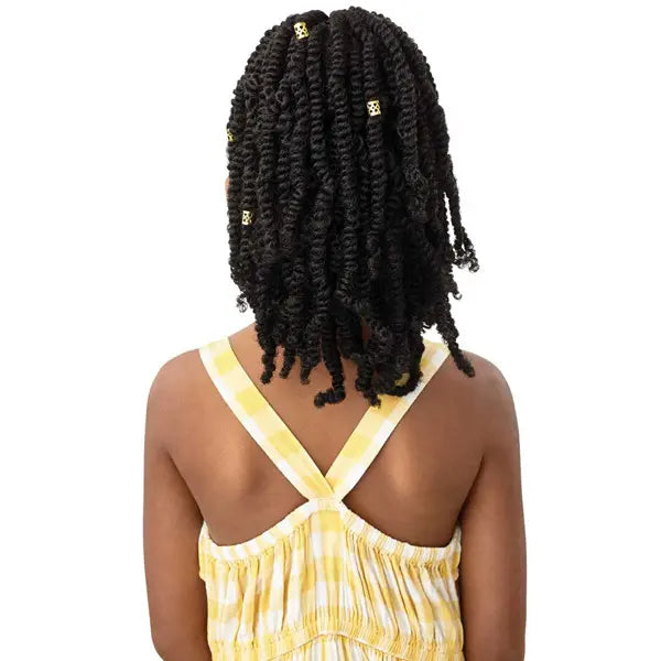 Postiche cheveux synthétiques pré-twisté. Facile et rapide à installer.