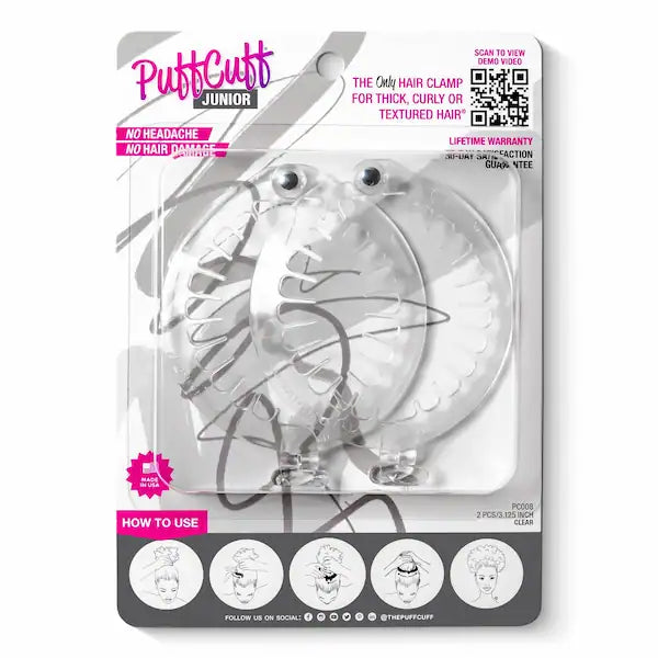 PUFFCUFF JUNIOR Lot de 2 anneaux transparents