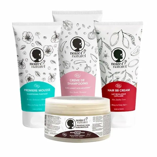 NoireÔnaturel Routine Cheveux Crépus 4 soins