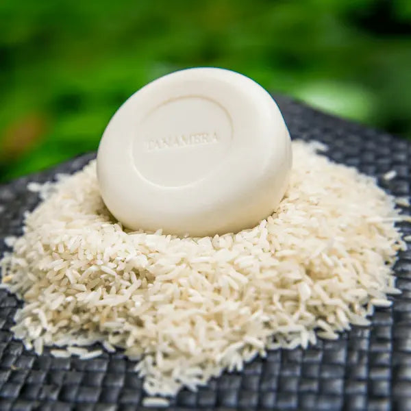 Savon blanc au lait de riz 100% naturel - Tanamera 