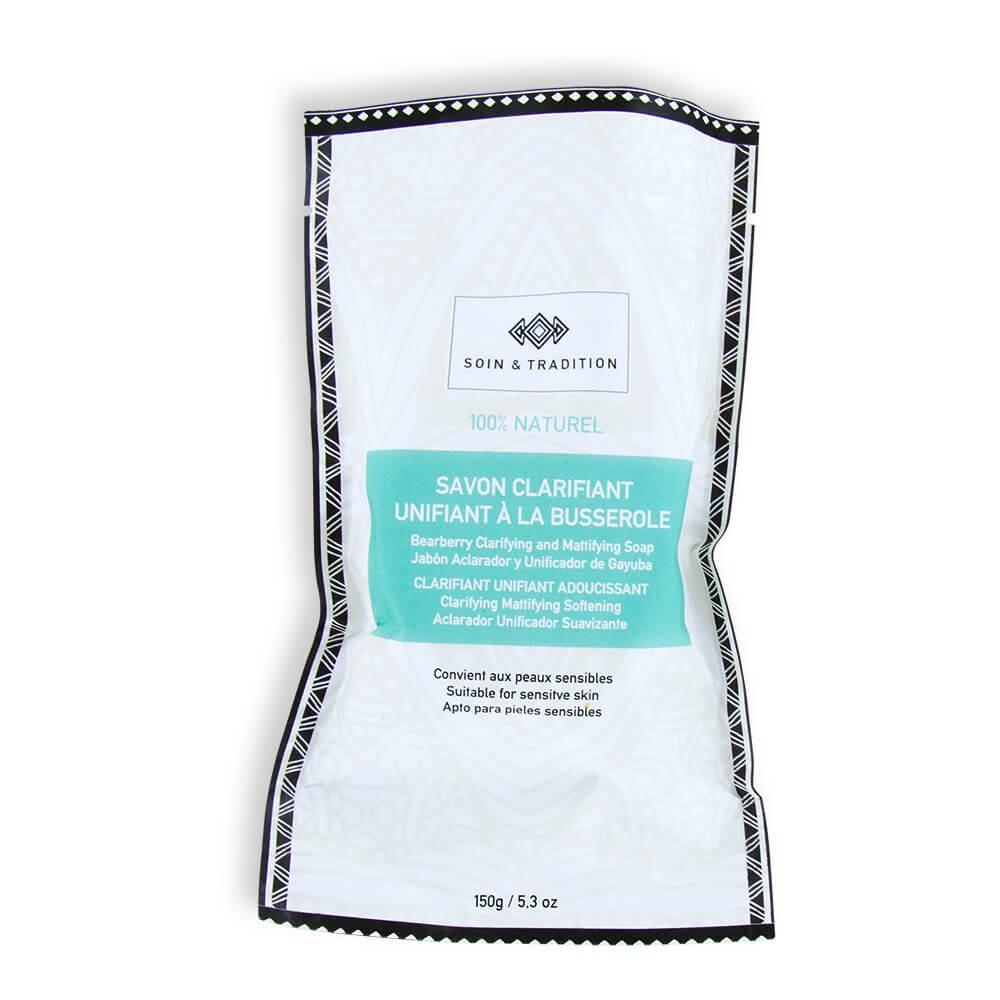 Savon Clarifiant Unifiant à la Busserole | Soin & Tradition
