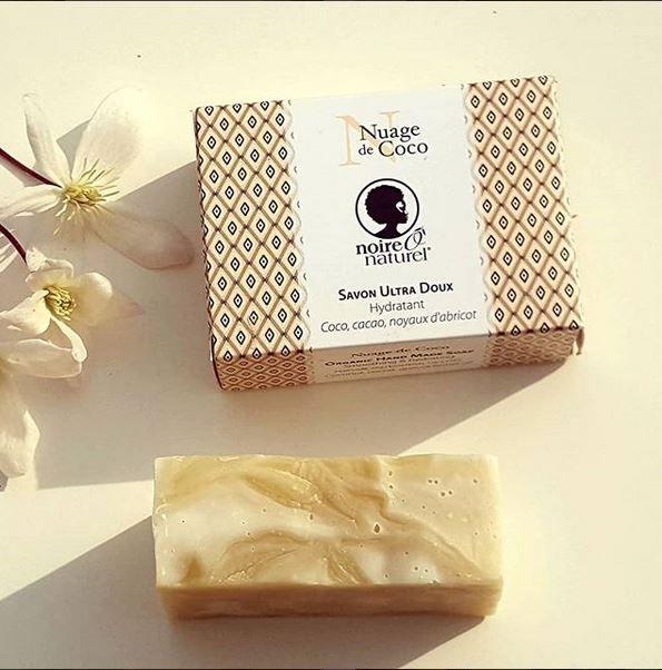 NoireÔnaturel Savon Bio Corps Nuage de Coco