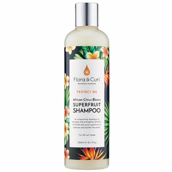 Flora & Curl African Citrus Bloom Superfruit shampoo Hydratant