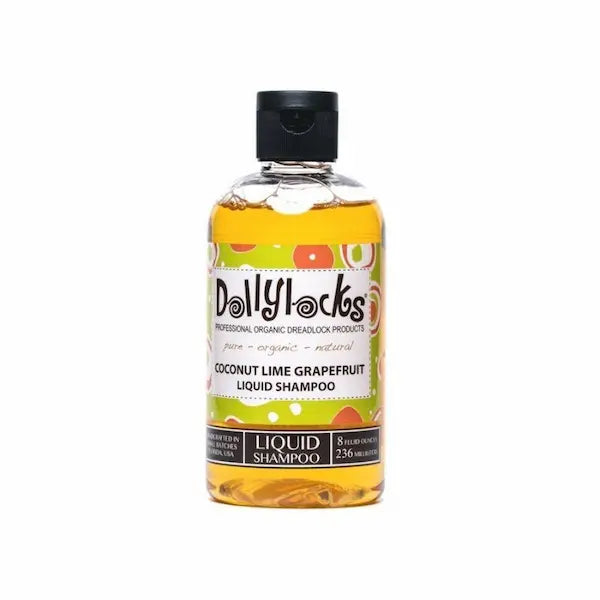 Shampoing Clarifiant Locks - Dollylocks Liquid Shampoo Coconut Lime Grapefruit 236ml