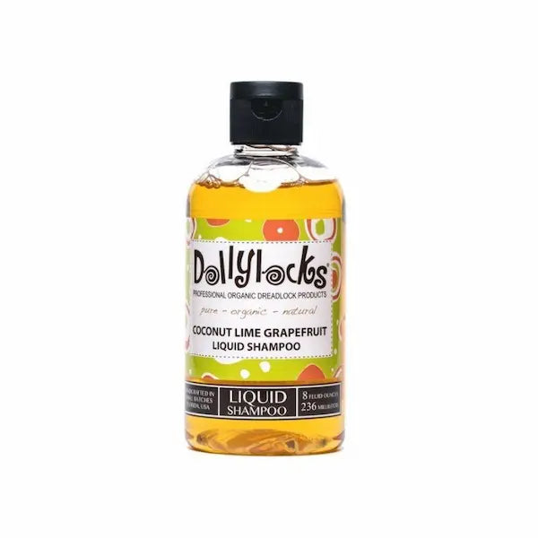 Shampoing Clarifiant Locks - Dollylocks Liquid Shampoo Coconut Lime Grapefruit 236ml