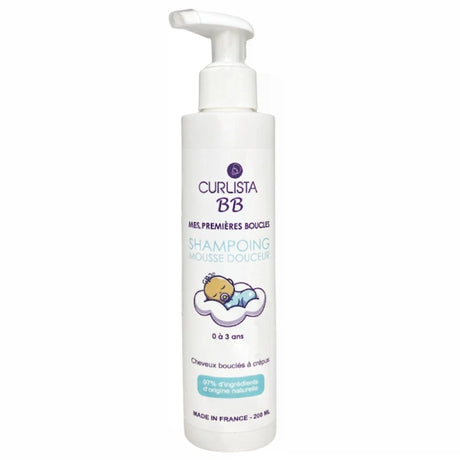 Shampoing bébé cheveux bouclés Mousse Douceur -  Curlista BB