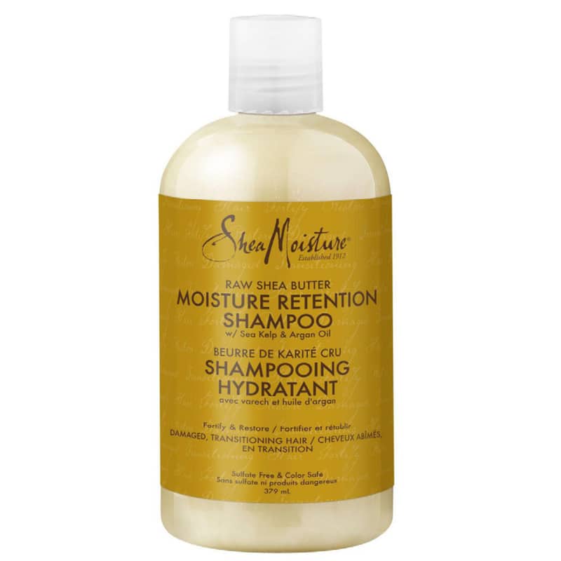 Shea Moisture Shampooing Hydratant Moisture Retention Raw Shea Butter