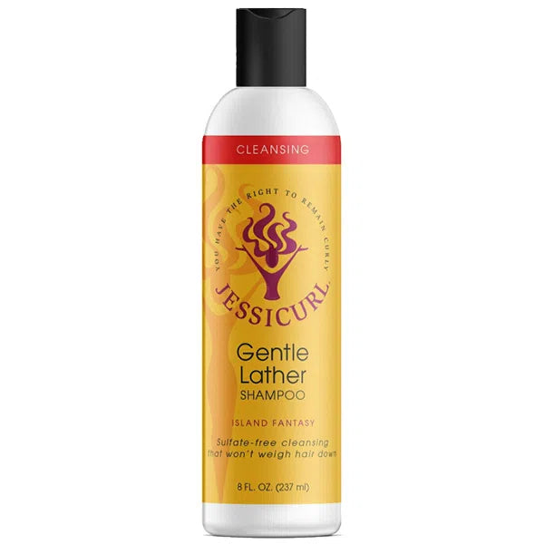 Shampoing Doux Hydratant Sans Sulfate Gentle Lather Shampoo - Jessicurl 237ml Parfum Island Fantasy