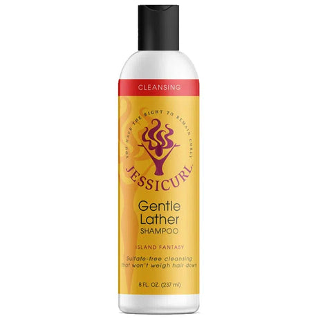 Shampoing Doux Hydratant Sans Sulfate Gentle Lather Shampoo - Jessicurl 237ml Parfum Island Fantasy
