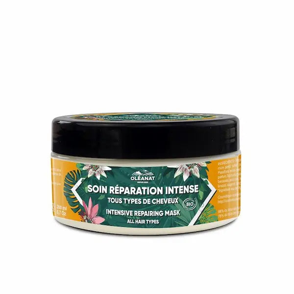Soin capillaire réparation intense biologique | Oléanat