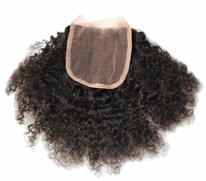 Top Closure Cheveu Naturel Kinky