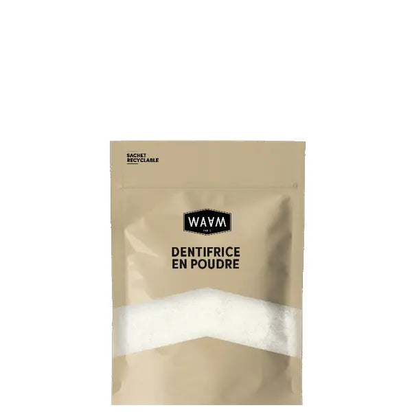 WAAM Recharge Dentifrice en poudre BIO Vegan Magic Powder
